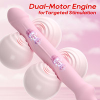 Masseur stimulant le point G avec perles incurvées pour stimulation intime