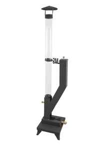 Poêle à granulés d'intérieur à haute efficacité, brûleur à bois, système de chauffage automatique, foyer écologique pour la maison - Product Image 2