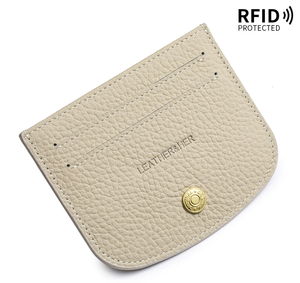 Nouveauté : Porte-cartes en cuir véritable avec RFID pour femmes, porte-permis de conduire, mini porte-cartes bancaire pour femme - Product Image 2