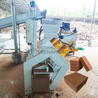 Machine à fabriquer des blocs de cocopeat hydraulique, machine à briquettes de tourteaux de noix de coco, machine à presser des blocs de cocopeat de 5 kg