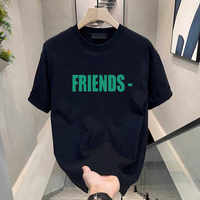 T-shirt décontracté pour homme tendance 2026, impression de haute qualité, coton pur, doux pour la peau, confortable