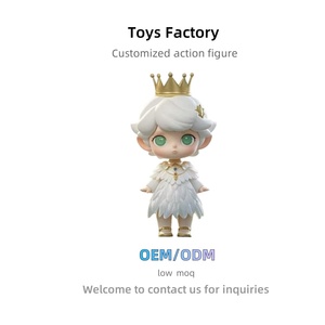 Belle fée mythologique classique marraine PVC poupée fantaisie figurine ensemble pour filles collecte Promotions boîte de couleur - Product Image 1