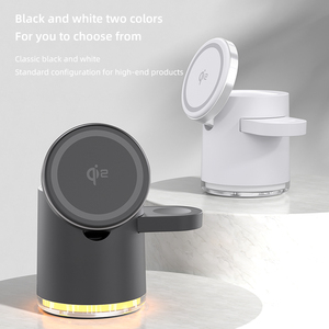 <span class=keywords><strong>Cargador</strong></span> inalámbrico multifunción 4 en 1 Carga plegable magnética para <span class=keywords><strong>iPhone</strong></span> para Samsung para <span class=keywords><strong>AirPods</strong></span> para <span class=keywords><strong>Apple</strong></span> <span class=keywords><strong>Watch</strong></span> Integrado - Product Image 2