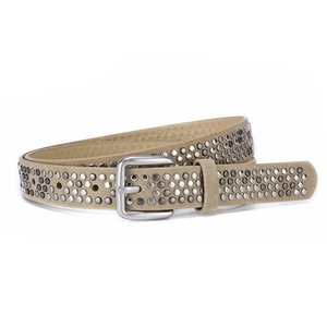 <span class=keywords><strong>Ceinture</strong></span> en PU JULUN pour <span class=keywords><strong>femme</strong></span>, style <span class=keywords><strong>daim</strong></span>, avec clous, design ajouré, <span class=keywords><strong>ceinture</strong></span> décontractée - Product Image 6