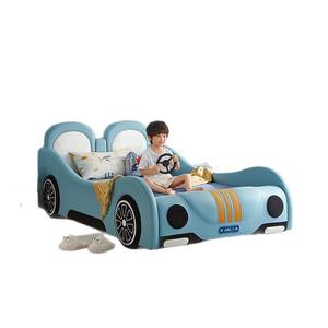 <span class=keywords><strong>Letto</strong></span> a Forma di Auto Moderno per Bambini con Sponde di Sicurezza, Divertente <span class=keywords><strong>Letto</strong></span> per Cameretta - Product Image 5