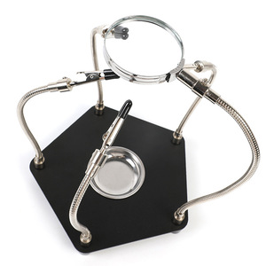 Dr. Estación de Soldadura Gigante con Lupa Auxiliar de Clip TE806 de Acero Inoxidable para Reparación de Teléfonos Móviles y Soldadura de PCB en Banco de Trabajo - Product Image 1