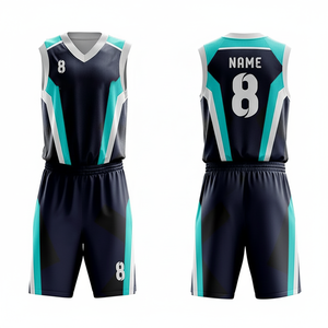 Uniformes de Baloncesto Personalizados de Poliéster Transpirable de Secado Rápido para Adultos, Tallas Grandes, Camisetas para Hombre y Mujer, Pedidos al por Mayor - Product Image 1