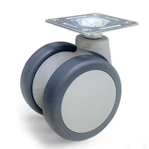 Lieferant Herstellung von medizinischen Geräten Krankenhaus bett Anti-Rost Dual Bearing <span class=keywords><strong>Twin</strong></span> <span class=keywords><strong>Wheel</strong></span> <span class=keywords><strong>Caster</strong></span> - Product Image 4