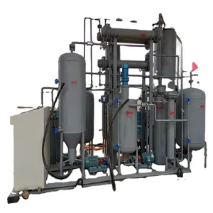 15Liters per batch with electricity heating mini oil refining machine