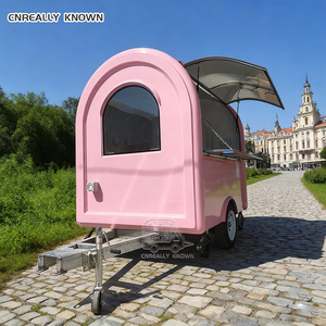Caravana OEM para Restaurante, Camión de Comida, Carrito de Café, Pizza y Hot Dogs, con Hielera Extraíble en Rumania - Product Image 2