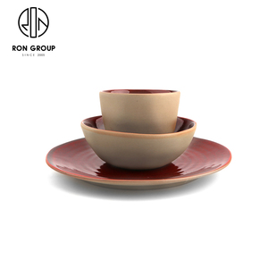 Plato <span class=keywords><strong>de</strong></span> cerámica colorido <span class=keywords><strong>de</strong></span> nuevo <span class=keywords><strong>diseño</strong></span>, juego <span class=keywords><strong>de</strong></span> <span class=keywords><strong>platos</strong></span> rojos redondos, plato <span class=keywords><strong>de</strong></span> comedor <span class=keywords><strong>de</strong></span> lujo, <span class=keywords><strong>platos</strong></span> <span class=keywords><strong>de</strong></span> porcelana <span class=keywords><strong>para</strong></span> restaurante - Product Image 2