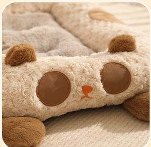 모던 클래식 만화풍 겨울용 따뜻한 고양이 & 강아지 침대 친환경 내구성 통기성 있는 둥지 소파 (히터 포함, 세탁 가능) - Product Image 3