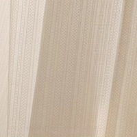Voilage moderne haut de gamme en mousseline de ballon, couleur crème, effet miroir, translucide, non transparent, pour fenêtre, écran de fenêtre, cantonnière de salon