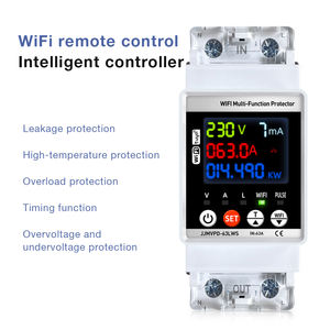 WIFI Intelligent 63A Affichage Numérique Courant Tension Compteur Protection contre les Fuites Dispositif Surveillance Disjoncteur Protecteur - Product Image 6