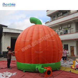 Château gonflable citrouille d'Halloween personnalisé, <span class=keywords><strong>cabane</strong></span> gonflable Jack O'Lantern pour fête de fin d'année en extérieur et décoration de centre commercial - Product Image 6