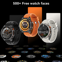 Montre connectée GPS d'extérieur Explorer Pro AI pour hommes, lampe torche LED, moniteur de fréquence cardiaque 24h/24, montre connectée sportive à commande vocale AI, étanche IP68