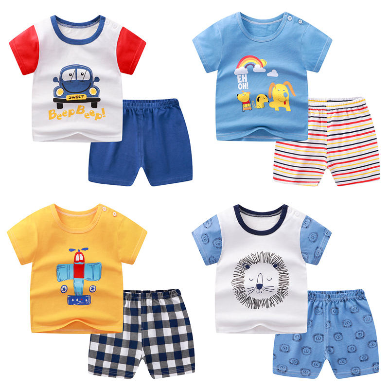 Amazon Summer Boys Sleepwear Kids Boys Sleepwear Children Pajamas kids pajamas
