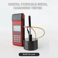 Portable Digital Hardness Tester Durometer Leeb Hardness Meter for Metal Steel Easy-to-Carry Hardness Scales