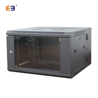 Armoire murale à double section WebiT en acier laminé à froid SPCC 19 pouces pour rack de serveur, armoire de données pour équipement réseau