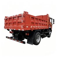 Camion benne Sinotruk HOWO Mengshi 4.1L Diesel 200ch 4x2 semi-cabine 3.8m avec boîte de vitesses rapide à 10 rapports