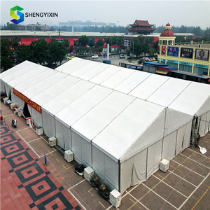 Nuovo personalizzato grande Span telaio industriale tenda magazzino impermeabile resistente al fuoco in Pvc tende per lo stoccaggio temporaneo logistica - Product Image 6