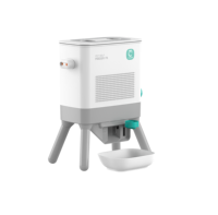 Casse-tête pour animaux de compagnie Mangeoire interactive 8.5L Extra Large Capacité Distributeur de nourriture intelligent