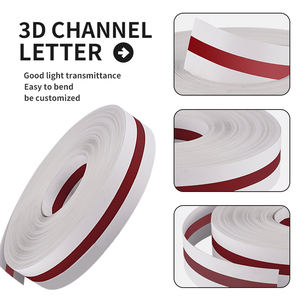 Materiale plastico polimerico 3D materiale decorativo con lettera di canale in alluminio - Product Image 3