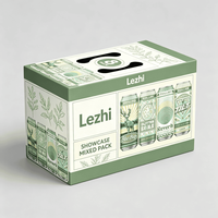 Caja de Embalaje para Bebidas, Cerveza, Jugo, Refresco, Lata, Cartón para Bebidas con Diseño de Logotipo
