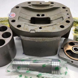 Pièces hydrauliques pour excavatrice pour pompe hydraulique HPV116 : Ensemble de bloc-cylindres HPV116, plaque de soupape, sabot de piston - Product Image 2