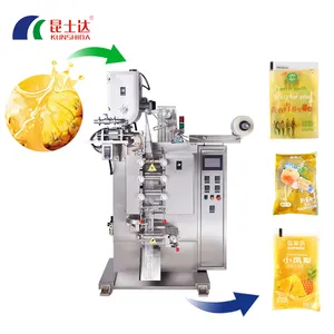 Máquina de llenado líquido máquina de envasado de jugo automático piña miel melocotón Coco máquina de envasado de líquidos
