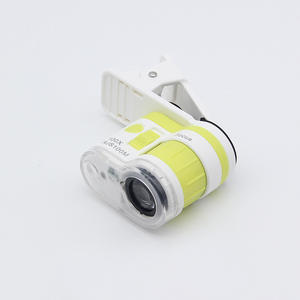 Kaca Pembesar Mikroskop <span class=keywords><strong>100x</strong></span> RJS.100M Penyangga Ponsel Pembesar Lampu LED Mikroskop UV Portabel Mini Pembesar Daya Tinggi - Product Image 3
