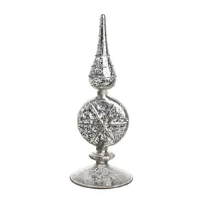 Wholesale Factory Direct Sales 2024 Silver Long Tall Decorations Outdoor Tabletop Home Decor For Christmas Party