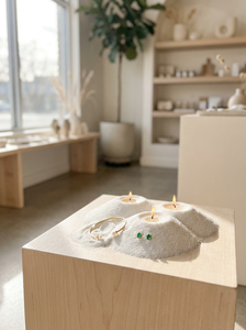 Bougie artistique en cire de sable texturée, cire de soja naturelle, parfum personnalisé, faite à la main, longue durée de combustion, pour la décoration du Nouvel An - Product Image 2