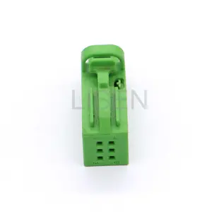 0-1534121-7 6 Pin Automotive Electrical Female Unsealed PBT Connector Back Cover