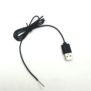 Thêm mỏng <span class=keywords><strong>USB</strong></span> 2.0 Cáp <span class=keywords><strong>USB</strong></span> cáp cho các thiết bị khách hàng # 28AWG * 2C od2.0mm PVC thêm mềm tùy chỉnh giữa đúc loại - Product Image 3