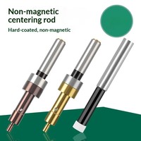 Centre d'usinage CNC de haute précision, outil de centrage non magnétique, barre de centrage excentrique en céramique revêtue de titane, détecteur de bord