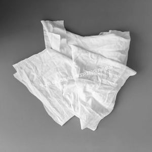 Trapos de Limpieza de Algodón Sin Pelusa, 100% Algodón Blanco, Trapos de Algodón para Limpieza Industrial - Product Image 1