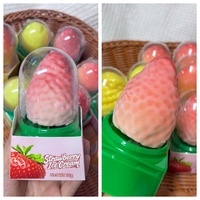 75g Direct Usine 3D Glaces aux saveurs multiples Lait Chocolat Fruité Pêche Citron Fraise Raisin Chocolat Prêt à l'emploi 12