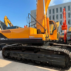 Excavatrice utilisée de R305LC-9T Hyundai Bonne condition de travail Matériel de construction Machines de terrassement Vente de composants de moteur central - Product Image 1