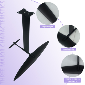 Extra-Long Wings Power Carbon Fiber Foil Board ART V2 1099 Front/Rear Fuselage Mast Bast <b>Screws</b> Hydrofoil <b>Set</b> Cover JFS ART V2 1 - Product Image 3