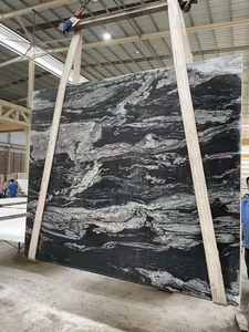 Design moderno naturale in marmo onice nero lastra di Calcite lucidato per cucina uso interno per Hotel piano levigato superficie antica - Product Image 3