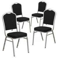 Chaises de conférence d'hôtel de haute qualité, durables, ergonomiques, avec coussin de soutien, empilables pour salon, appartement, hôpital, entrée, parc