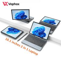 VX10 10.1 İnç 2'si 1 Arada Mini Dizüstü Bilgisayar Intel I3 1215U Dokunmatik Ekran Ev Eğlence Netbook Öğrenci Çalışma Bilgisayarı Toptan Özel Dizüstü Bilgisayar
