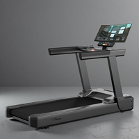 Équipement de gymnastique Fitness Exercice cardio Musculation Machine électrique commerciale Tapis roulant motorisé avec miroir et écran intelligent