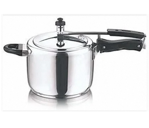 Olla a Presión de Acero Inoxidable con Fondo de Inducción, Tapa Interior, Construcción Resistente y Durabilidad Prolongada para una Cocción Rápida - Product Image 1