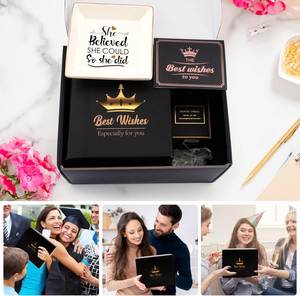 ชุดแก้วของขวัญรับปริญญาสุดฮอตสำหรับเธอ นักเรียนมัธยมปลาย/มหาวิทยาลัย  รับทำตามสั่ง สำหรับผู้หญิง/เด็กผู้หญิง รุ่นปี 2024 ของขวัญสำเร็จการศึกษา - Product Image 4