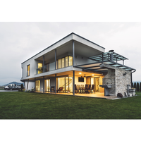 Maisons Tiny Préfabriquées de Luxe Modernes Villas Conteneurs Personnalisables Fabriquées à Partir de Panneaux Sandwich Attrayants