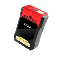 Démarreur de voiture d'urgence sans fil haute puissance pour extérieur, gonfleur intégré, batterie d'allumage 16000 mAh