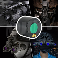 MHNV FOM1400-2000 Blanc/Vert Phosphore P45/P43 Auto Gated Trois Fils Gain Manuel MX11769 Pigtail Gen 3 Intensificateur D'image Tube