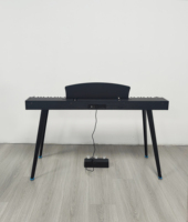 88 Key Digital Piano Keyboard PVC Wood Grain Musical Instrument Y-880 Musical Instruments